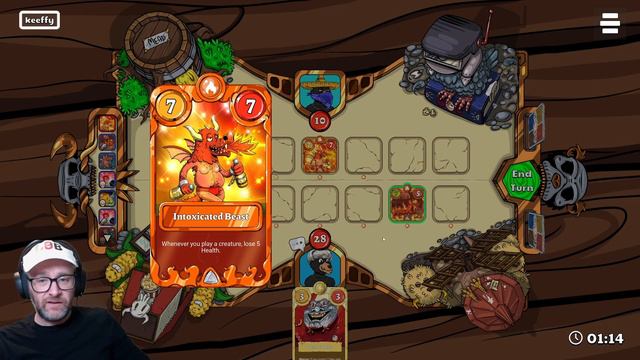 Goon Wars TCG - A Shiny Intoxicated Beast Card Leaves Streamer Speechless! смотреть онлайн