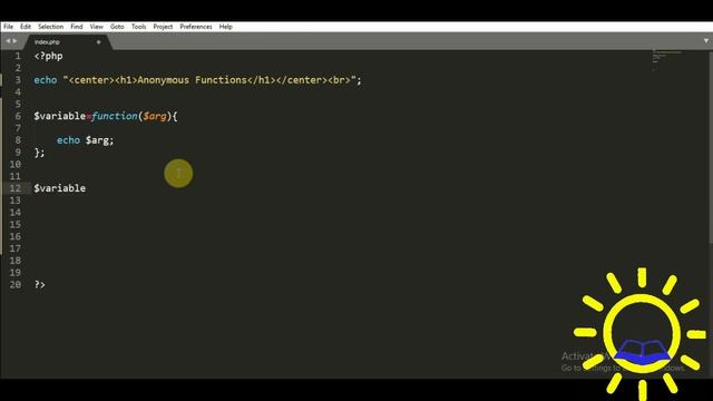 Epi-12 Anonymous Function | PHP in Tamil смотреть онлайн