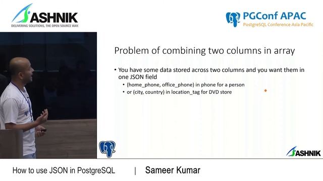 How to use JSON in PostgreSQL by Sameer Kumar смотреть онлайн
