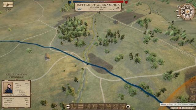 Defense at the First Battle of Bull Run l GT:CW [v0.9010] l Union Spring 1861 l Part 4 смотреть онлайн