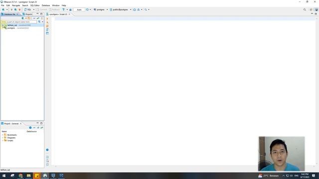 02 Belajar SQL (PostgreSQL) - Cara Menghubungkan Database SQL ke Aplikasi DBEAVER смотреть онлайн