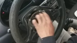 Снятия руля на Daewoo Matiz