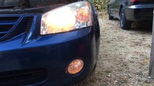 Kia spectra 2005 turnsignal bulb bad смотреть онлайн