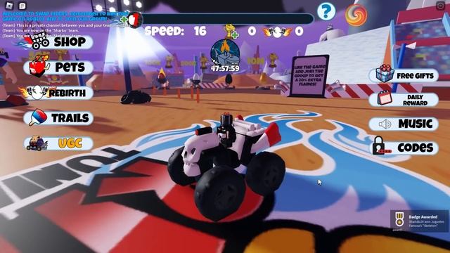 FREE UGC LIMITED! HOW TO GET Swap Riders Supreme Hood! (ROBLOX Swap Riders Speed Simulator) смотреть онлайн