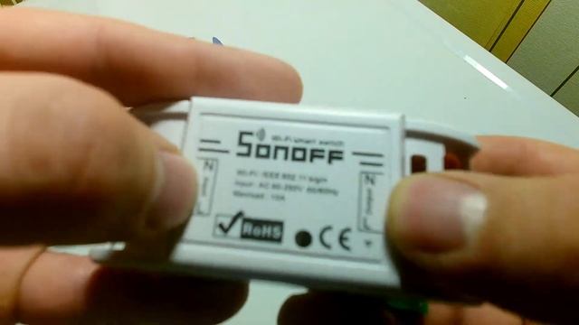 Sonoff 10А Wi-Fi выключатель Умный дом из Aliexpress