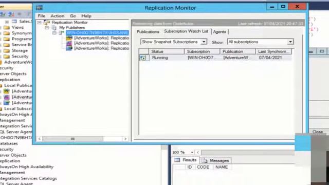 Réplication SQL Server смотреть онлайн