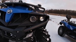 Сравнение квадроциклов CFMOTO CFORCE 500 VS CFORCE 400L