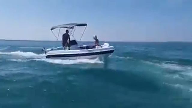 Salmeri Vesuvio mit Honda BF 20 смотреть онлайн