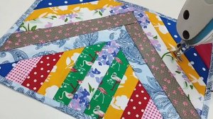 Красивая и очень простая техника лоскутного шитья для начинающих