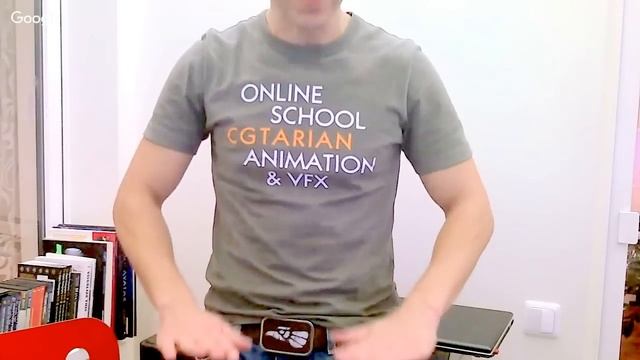 Основы 3D анимации - Онлайн встреча 7 - часть 1 смотреть онлайн