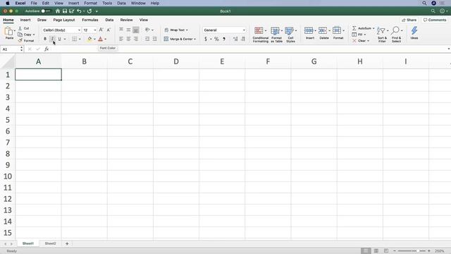 Excel for Mac: Intro to the Ribbon смотреть онлайн