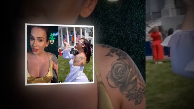 Transgender Model Rose Montoya Bares Breasts During White House Pride Party After Meeting With Bide смотреть онлайн