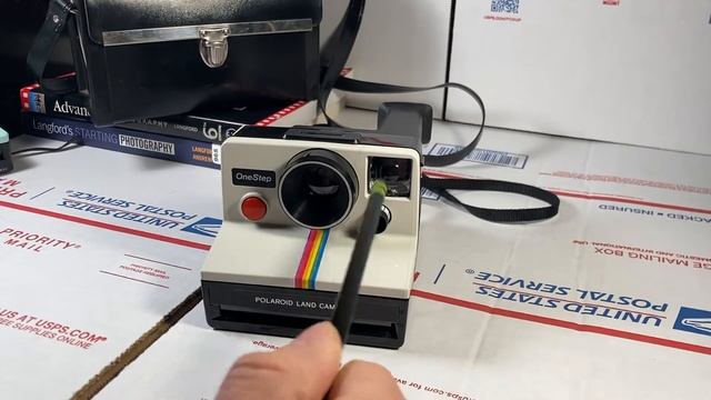 Polaroid Land Camera SX-70 Rainbow ? Stripped Model смотреть онлайн