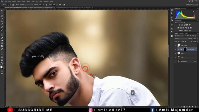 Photo Manipulation | Photoshop tutorial 2023 | Photoshop CC Manipulation tutorial - Amit editz смотреть онлайн