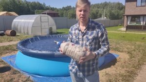 КАК НАГРЕТЬ ВОДУ В БАССЕЙНЕ за 3 часа до 35 градусов