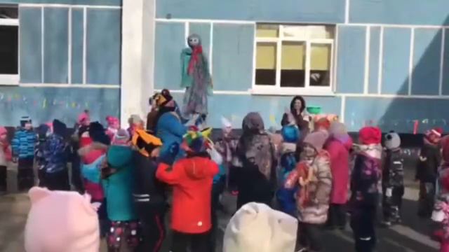 🥞☀️🥞Масленица в дошкольном отделении смотреть онлайн