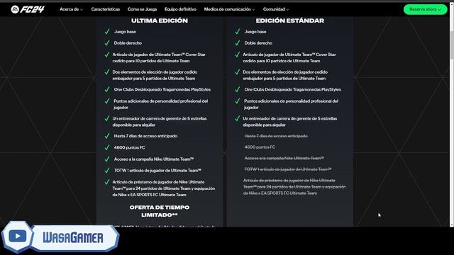 CUAL ES LA MEJOR EDICIÓN PARA COMPRAR EN EL NUEVO FIFA 24 / EA FC 24, EDICION ESTANDAR O ULTIMATE? смотреть онлайн
