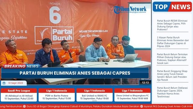 Partai Buruh ELIMINASI ANIES Sebagai Capres di Pilpres 2024, Pilih Dukung Ganjar atau Prabowo? смотреть онлайн