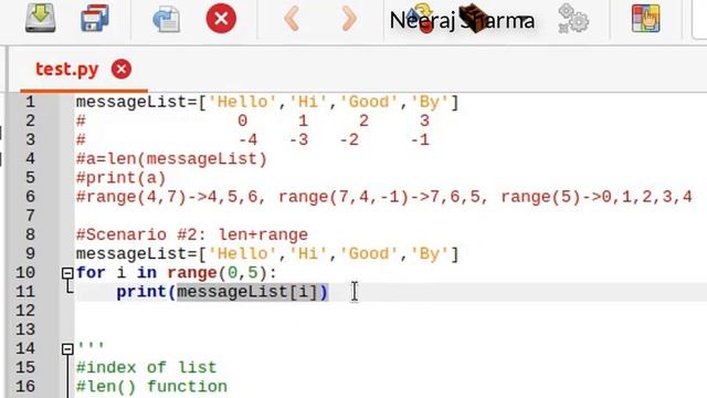 Detailed with example - IndexError: list index out of range | Python | In Hindi | Neeraj Sharma смотреть онлайн