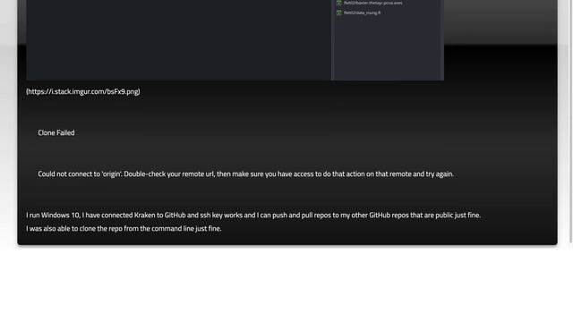 GitKraken won't let me clone from a private repo on GitHub смотреть онлайн