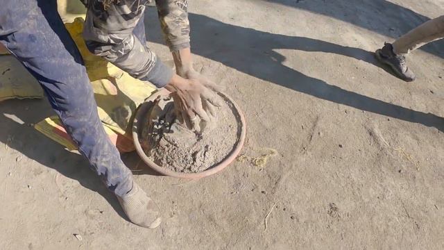 How To Mix Concrete At Site || Concrete Mixer Machine || смотреть онлайн