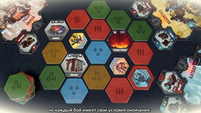 СТАЛЬНАЯ АРЕНА — обзор настольной игры от OMGames