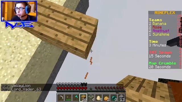 MINECRAFT : SKYWARS - IL LANCIATORE DI ENDER PERL W/ERFAPPER&HACKER смотреть онлайн