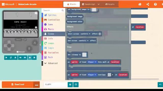 FLAPPY|PART 2|MICROSOFT MAKE CODE ARCADE смотреть онлайн