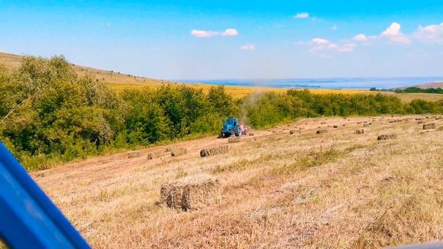 Прессподборщик Киргизстан, ремонт привода жатки,! Тяжёлый но продуктивный день! смотреть онлайн