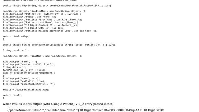 Salesforce: JSON.exceptions when inserting JSON objects inside a larger whole (3 Solutions!!) смотреть онлайн