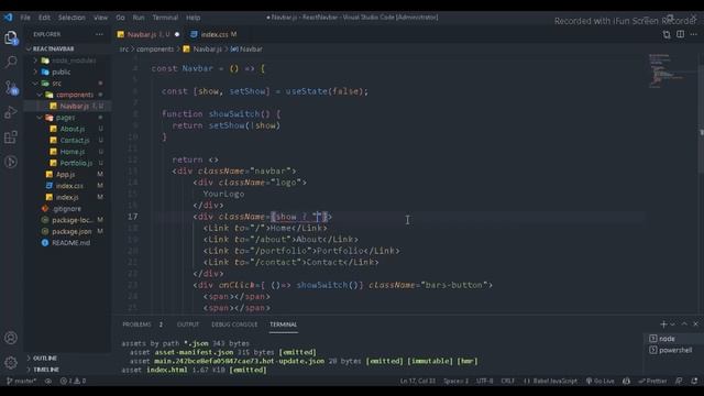 Responsive Navbar/Menu using React.Js in 2022 #react смотреть онлайн