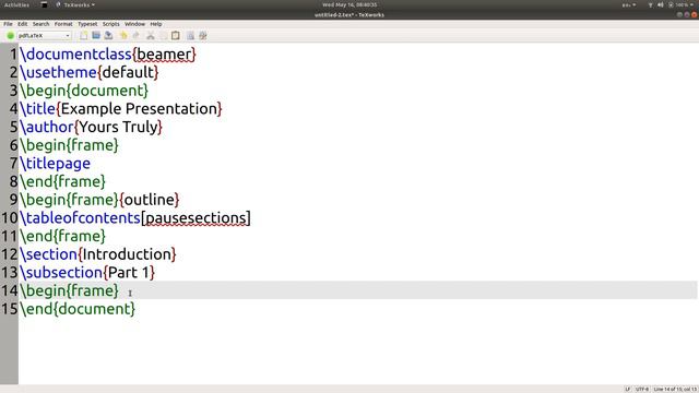 Make Presentation in LaTeX смотреть онлайн