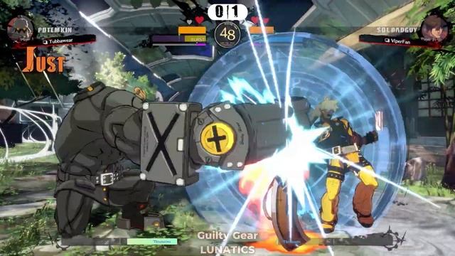 GGST ▰ Top Potemkin Vs Top Sol | Tubbawear Vs ViperFan | Celestial Floor | Ver. 3.01