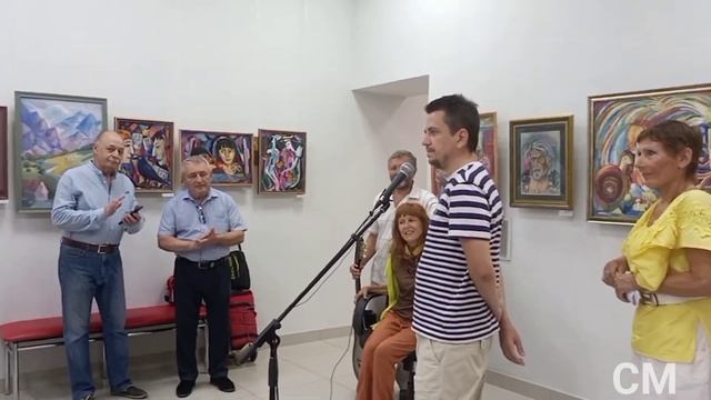 Открытие юбилейной персональной выставки Марии Загорской 