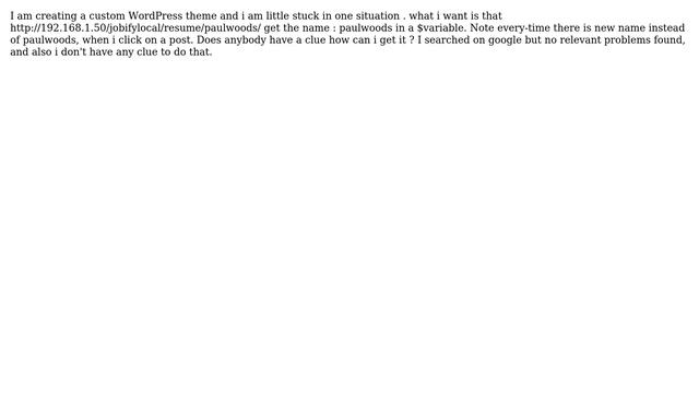 Wordpress: How to get a specific string from a url? смотреть онлайн