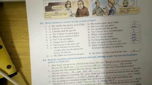 Unit:8 present perfect and past 1 смотреть онлайн