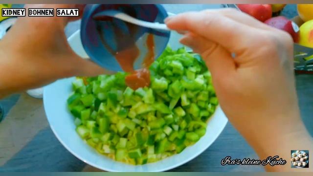 Салат из красной фасоли / Kidney Bohnen Salat смотреть онлайн