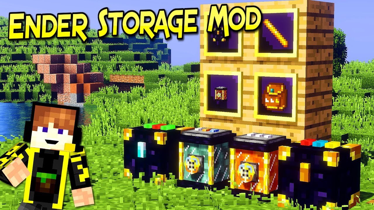 Обзор мода Ender Storage смотреть онлайн