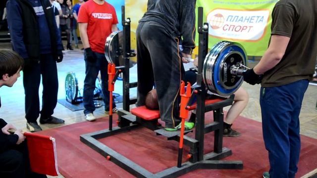 Eq. bench press 235 kg / 518 lbs, Dmytro Lytvynenko, BW 100 kg / 220 lbs, Ukrainian Champ UPA 2014 смотреть онлайн
