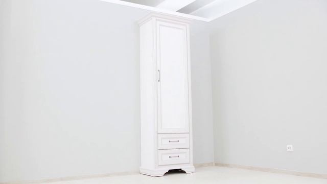 Шкаф одностворчатый из коллекции STYLIUS (Стилиус) неоклассика REG1D2S смотреть онлайн