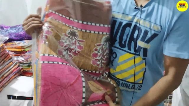 Bedsheet Manufacturer In Barabazar | Cheapest Bedsheet Wholesale Market In Kolkata | #newbanglavlog смотреть онлайн
