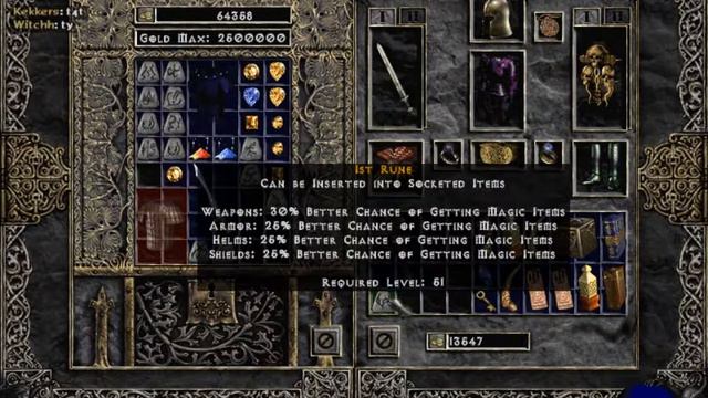 Diablo 2 - Trade Monarch for Gul, Ist runes. Is it enough ? смотреть онлайн