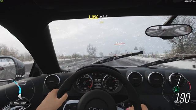 Forza Horizon 4 - 2010 Audi TT RS Coupe - Car Show Speed Jump Crash Test . 1440p 60fps. смотреть онлайн