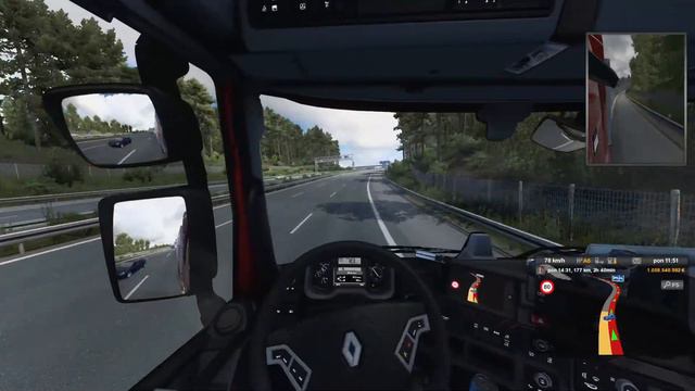 Ep 149 - Renault T ide - Euro Truck Simulator 2 1.40 - ProMods 2.52 смотреть онлайн