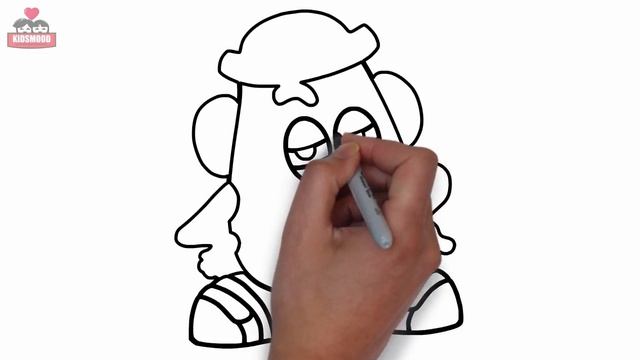 How to Draw Toy Story Mr. Potato Head Coloring Pages Drawing and Learn Colors for Kids and Toddlers смотреть онлайн