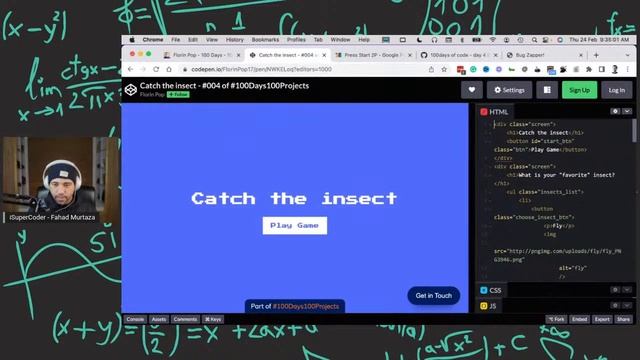 100 days of Code - Day 4 - Random Javascript Project смотреть онлайн