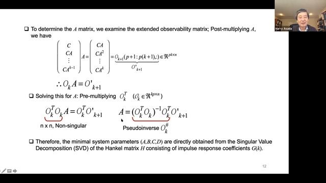Lecture 17: Subspace Methods for System Identification смотреть онлайн