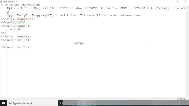 Data Types in Python | String Methods-1 | Part-5 | Python Programming| Lecture-11 смотреть онлайн