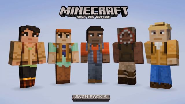 Minecraft - Xbox 360: Skin Pack 6 Leaked Screenshots Mirrors Edge & State of Decay Skins Confirmed смотреть онлайн