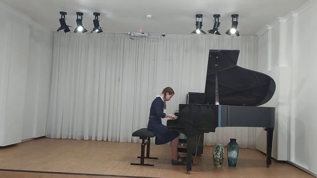 И.С. Бах ХТК II том, прелюдия и фуга фа минор. Исполняет Елизавета Олехнович, 13 лет. смотреть онлайн